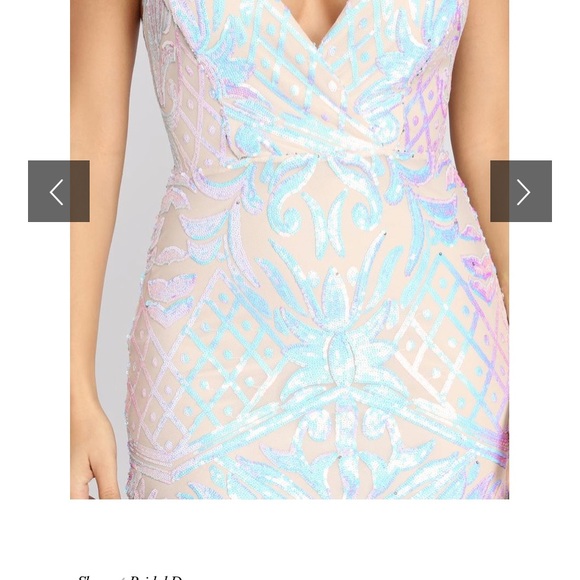 Windsor Iridescent Deonne Dress 